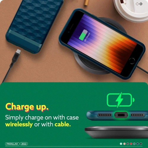 Kup Etui Caseology Parallax Apple iPhone SE 2022/SE 2020/8/7 Verde Aqua - CSL055AQUGRN - {ean13} - Sklep Home Screen