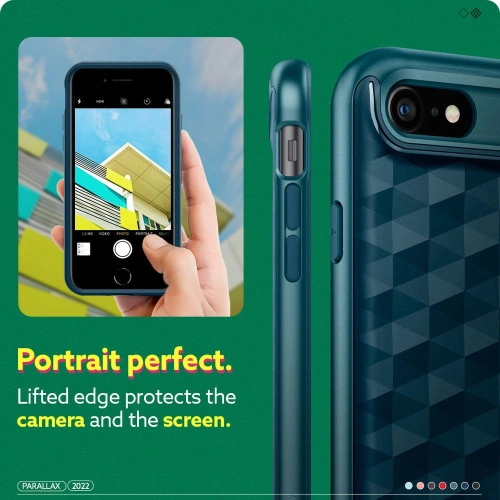 Kup Etui Caseology Parallax Apple iPhone SE 2022/SE 2020/8/7 Verde Aqua - CSL055AQUGRN - {ean13} - Sklep Home Screen