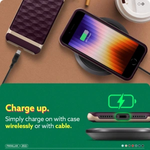 Kup Case Caseology Parallax Apple iPhone SE 2022/SE 2020/8/7 Burgunderrot - CSL056BRG - {ean13} - Sklep Home Screen