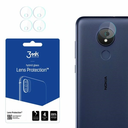 Kup Hibrid üveg a fényképezőgép objektívjéhez 3MK Lencsevédő Nokia C21 [4 PACK] - 3MK2791 - {ean13} - Sklep Home Screen