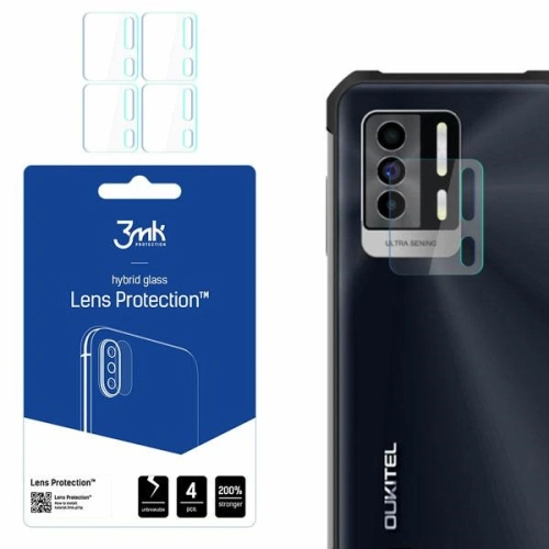 Kup Sticlă hibridă pentru obiectivul aparatului 3MK Protecție Lentilă Oukitel WP17 [4 PACK] - 3MK2795 - {ean13} - Sklep Home Screen