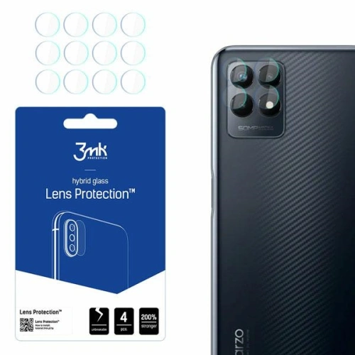 Kup Hybridní sklo na objektiv fotoaparátu 3MK Ochrana objektivu Realme Narzo 50 [4 PACK] - 3MK2796 - {ean13} - Sklep Home Screen