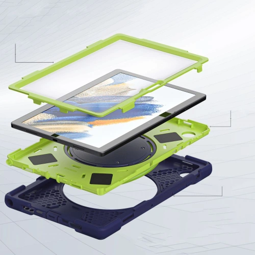 Kup Etui Tech-Protect X-Armor Samsung Galaxy Tab A8 10.5 Navy/lime - THP894NAVLIM - {ean13} - Sklep Home Screen
