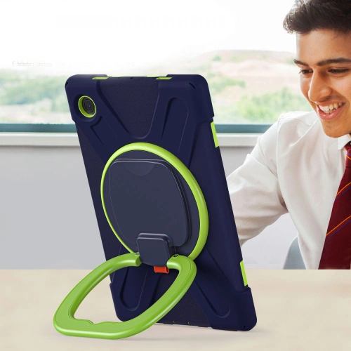 Kup Etui Tech-Protect X-Armor Samsung Galaxy Tab A8 10.5 Navy/lime - THP894NAVLIM - {ean13} - Sklep Home Screen