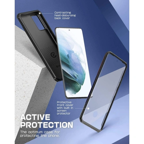 Kup Etui Supcase Clayco Xenon Samsung Galaxy S21 FE Negru - SPC244BLK - {ean13} - Sklep Home Screen