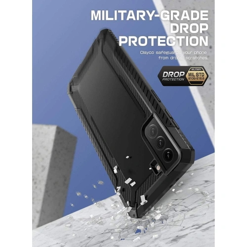 Buy Supcase Clayco Xenon Samsung Galaxy S21 FE Black - SPC244BLK - {ean13} - Home Screen Store Europe
