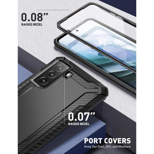 Kup Etui Supcase Clayco Xenon Samsung Galaxy S21 FE Negru - SPC244BLK - {ean13} - Sklep Home Screen