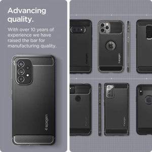 Kup Etui Spigen Rugged Armor Samsung Galaxy A53 5G Matt Fekete - SPN2167BLK - {ean13} - Sklep Home Screen