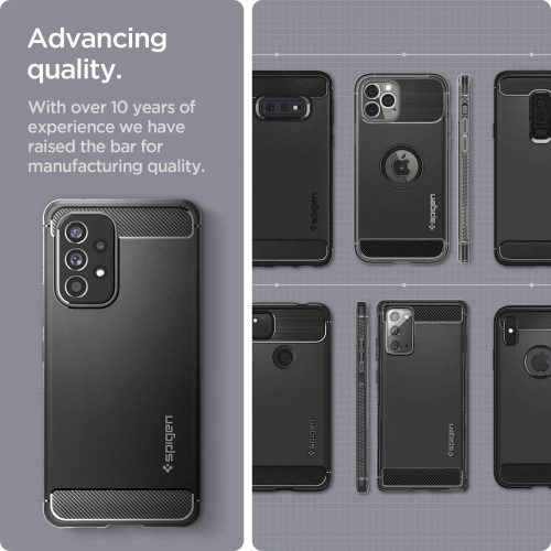 Buy Spigen Rugged Armor Samsung Galaxy A53 5G Matte Black - SPN2167BLK - {ean13} - Home Screen Store Europe