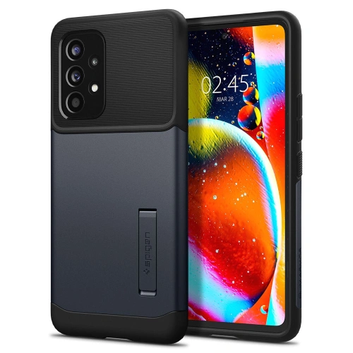 Kup Case Spigen Slim Armor Samsung Galaxy A53 5G Metall-Slate - SPN2168MTL - {ean13} - Sklep Home Screen