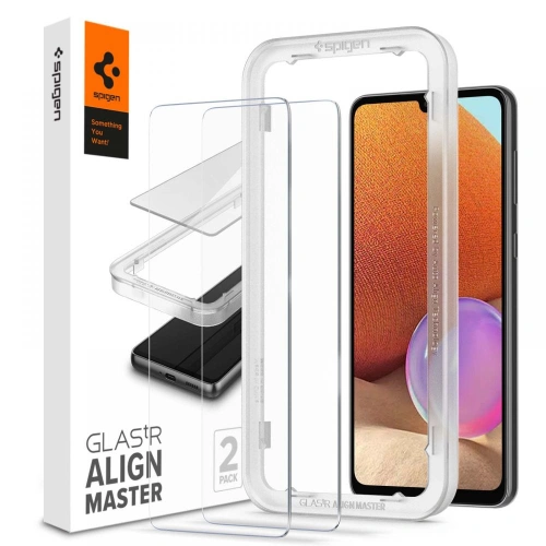 Kup Gehärtetes Glas Spigen GLAS.tR Slim AlignMaster Samsung Galaxy A33 5G [2 PACK] - SPN2176 - {ean13} - Sklep Home Screen
