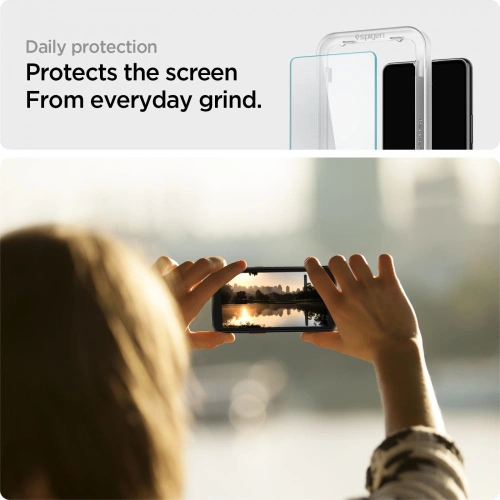 Kup Gehärtetes Glas Spigen GLAS.tR Slim AlignMaster Samsung Galaxy A33 5G [2 PACK] - SPN2176 - {ean13} - Sklep Home Screen