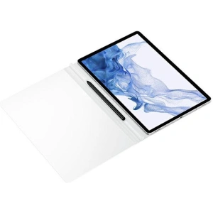 Buy Samsung Galaxy Tab S8+ Plus 12.4 EF-ZX800PW white Note View Cover - SMG652WHT - {ean13} - Home Screen Store Europe