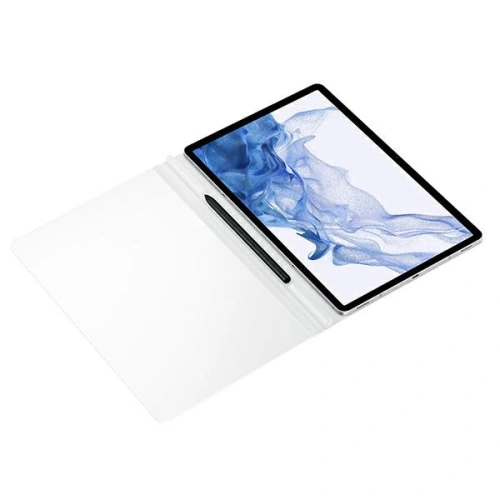 Buy Samsung Galaxy Tab S8+ Plus 12.4 EF-ZX800PW white Note View Cover - SMG652WHT - {ean13} - Home Screen Store Europe
