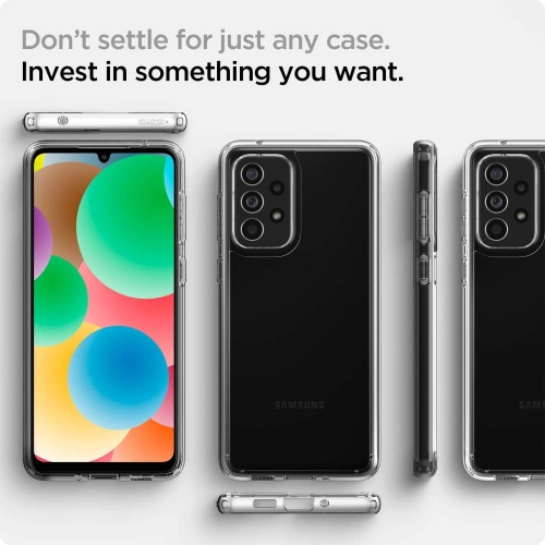 Kup Etui Spigen Ultra Hybrid Samsung Galaxy A33 5G Crystal Clear - SPN2178CL - {ean13} - Sklep Home Screen