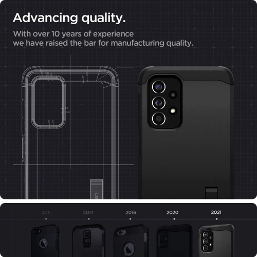 Kup Etui Spigen Tough Armor Samsung Galaxy A33 5G černé - SPN2180BLK - {ean13} - Sklep Home Screen