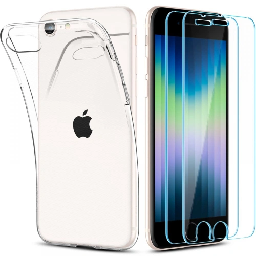Kup Etui Spigen Crystal Pack Apple iPhone SE 2022/SE 2020/8/7 Átlátszó - SPN2182CL - {ean13} - Sklep Home Screen