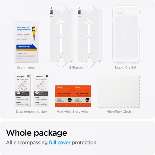 Kup Etui Spigen Crystal Pack Apple iPhone SE 2022/SE 2020/8/7 Átlátszó - SPN2182CL - {ean13} - Sklep Home Screen