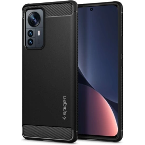 Kup Etui Spigen Rugged Armor Xiaomi 12 Pro Matte Black - SPN2183BLK - {ean13} - Sklep Home Screen