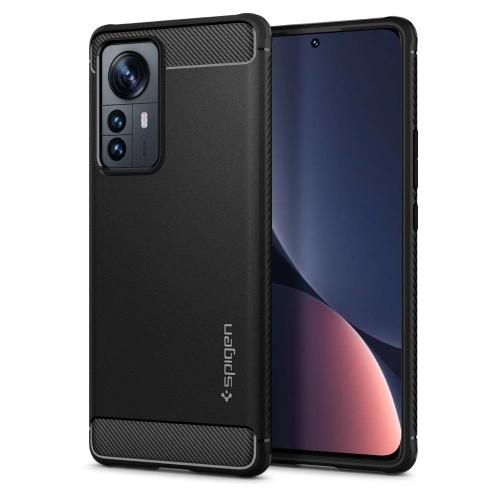 Kup Etui Spigen Rugged Armor Xiaomi 12 Pro Matt Fekete - SPN2183BLK - {ean13} - Sklep Home Screen