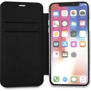 Karl Lagerfeld KLFLBKPXVDCBK Apple iPhone X black book Valentine