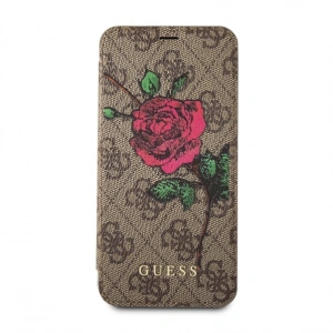 Kup Case Guess GUFLBKI84GROB Apple iPhone 8/7 braun/brown Buch 4G Flower Desire - GUE1646BR - {ean13} - Sklep Home Screen
