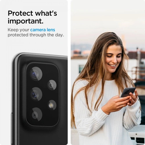 Kup Szkło hartowane na aparat Spigen Optik Camera Lens Samsung Galaxy A33 5G/A53 5G/A73 5G Black [2 PACK] - SPN2187BLK - {ean13} - Sklep Home Screen
