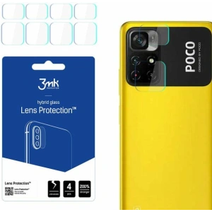 Kup Sticlă hibridă pentru obiectivul aparatului 3MK Lens Protection POCO M4 Pro [4 PACK] - 3MK2821 - {ean13} - Sklep Home Screen