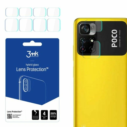 Kup Szkło hybrydowe na obiektyw aparatu 3MK Lens Protection POCO M4 Pro [4 PACK] - 3MK2821 - {ean13} - Sklep Home Screen