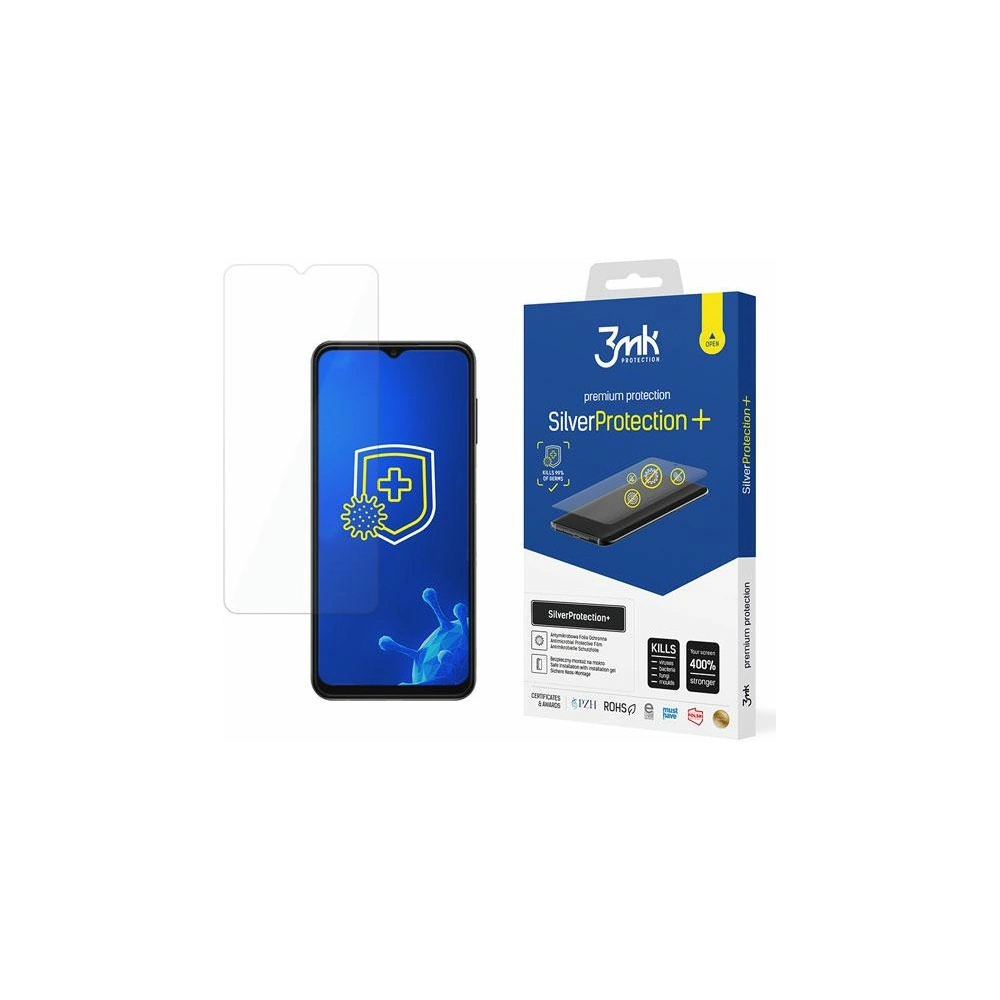 Antymikrobowa folia ochronna 3MK Silver Protect+ Samsung Galaxy A13 LTE