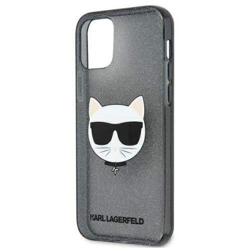 Kup Etui Karl Lagerfeld KLHCP12LCHTUGLB Apple iPhone 12 Pro Max černý/black hardcase Glitter Choupette - KLD878BLK - {ean13} - Sklep Home Screen