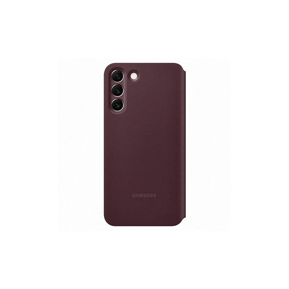 Etui Samsung EF-ZS906CE Samsung Galaxy S22+ Plus burgund/burgundy Clear View Cover