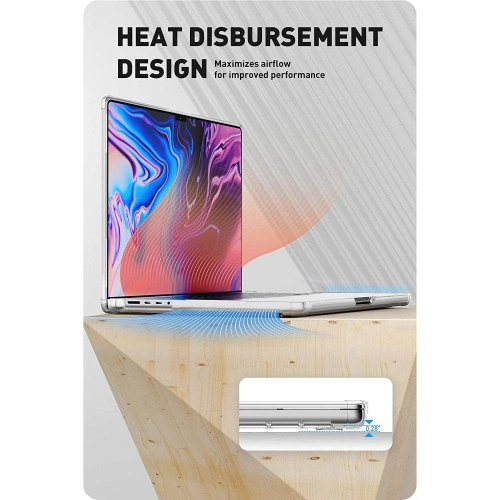 Buy Supcase Unicorn Beetle Clear Apple MacBook Pro 16 2021-2023 Clear - SPC246CL - {ean13} - Home Screen Store Europe