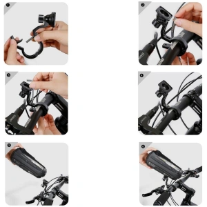 Kup Sakva na kolo Tech-Protect XT3S Bike Mount Black - THP896BLK - {ean13} - Sklep Home Screen