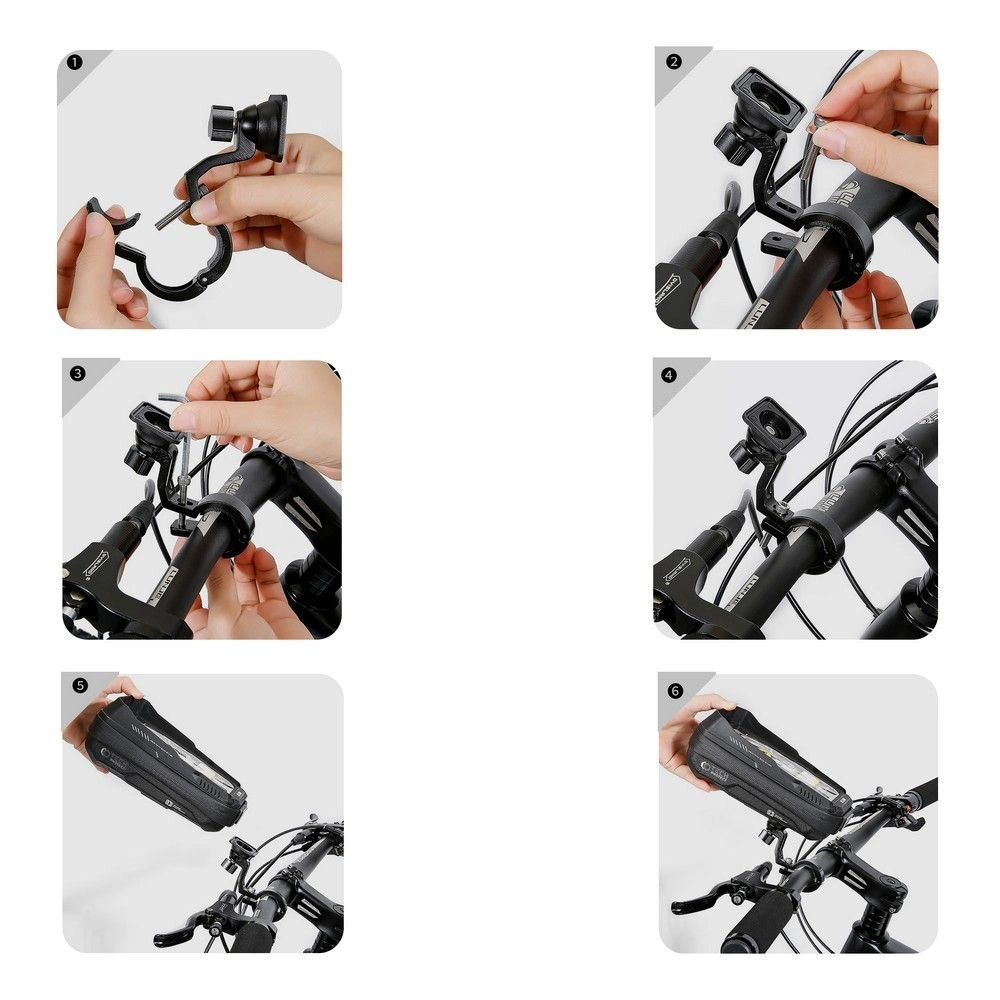 Sakwa rowerowa Tech-Protect XT3S Bike Mount Black