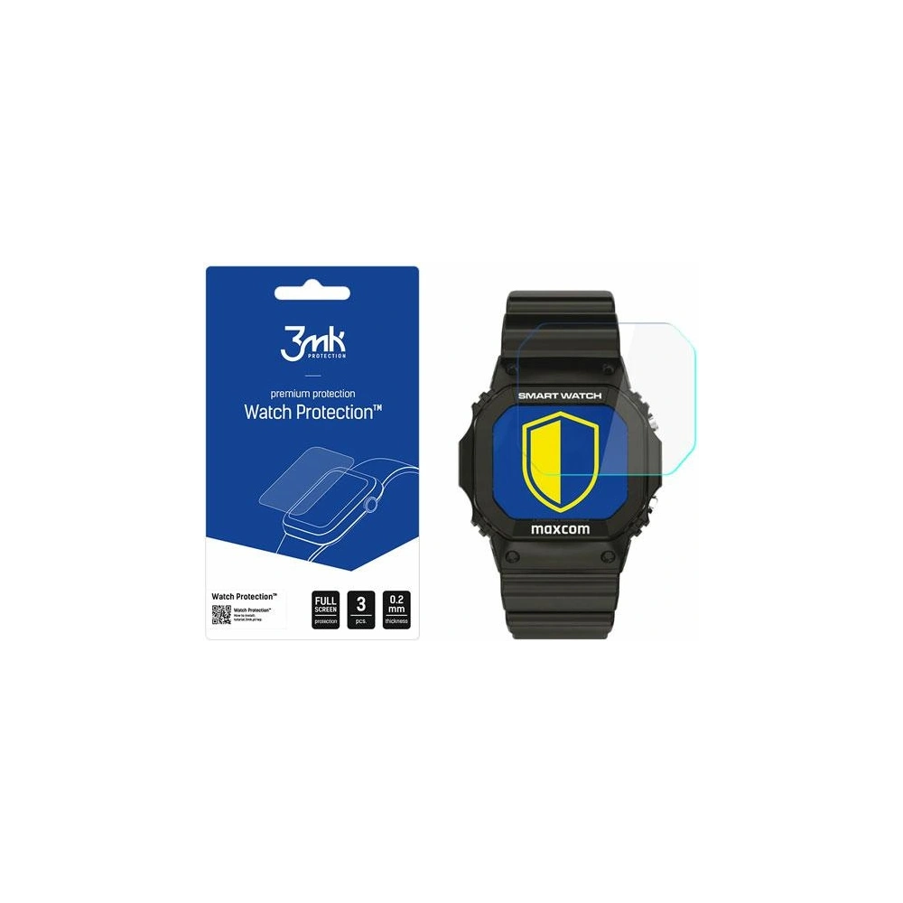 Szkło hybrydowe 3MK FlexibleGlass Watch Protection MAXCOM Fit FW22