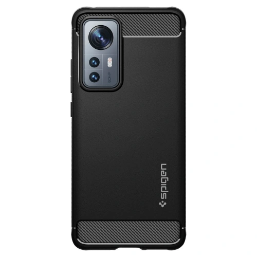 Kup Etui Spigen Rugged Armor Xiaomi 12/12X Matt Fekete - SPN2189BLK - {ean13} - Sklep Home Screen