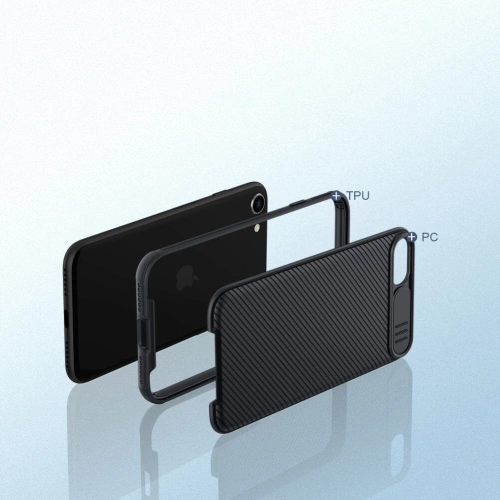 Kup Case Nillkin Camshield Pro Apple iPhone SE 2022/SE 2020/8/7 Schwarz - NLK346BLK - {ean13} - Sklep Home Screen