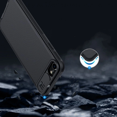 Kup Case Nillkin Camshield Pro Apple iPhone SE 2022/SE 2020/8/7 Schwarz - NLK346BLK - {ean13} - Sklep Home Screen