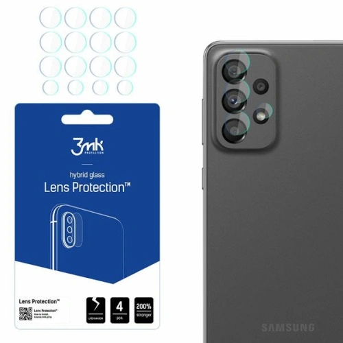 Kup Hybriertes Glas für die Kameralinse 3MK Lens Protection Samsung Galaxy A73 5G [4 PACK] - 3MK2849 - {ean13} - Sklep Home Screen