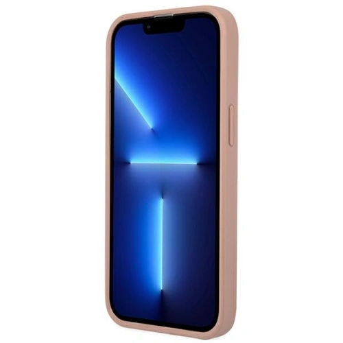 Kup Etui Guess GUHCP13LPSATLP Apple iPhone 13 Pro różowy/pink hardcase Saffiano Triangle Logo - GUE1648PNK - {ean13} - Sklep Home Screen