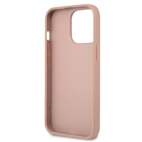Kup Etui Guess GUHCP13LPSATLP Apple iPhone 13 Pro różowy/pink hardcase Saffiano Triangle Logo - GUE1648PNK - {ean13} - Sklep Home Screen