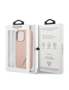 Kup Etui Guess GUHCP13LPSATLP Apple iPhone 13 Pro różowy/pink hardcase Saffiano Triangle Logo - GUE1648PNK - {ean13} - Sklep Home Screen