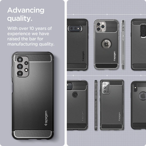Buy Spigen Rugged Armor Samsung Galaxy A13 LTE Matte Black - SPN2192BLK - {ean13} - Home Screen Store Europe