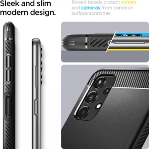 Kup Etui Spigen Rugged Armor Samsung Galaxy A13 LTE Matte Black - SPN2192BLK - {ean13} - Sklep Home Screen