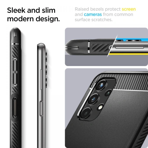 Buy Spigen Rugged Armor Samsung Galaxy A13 LTE Matte Black - SPN2192BLK - {ean13} - Home Screen Store Europe