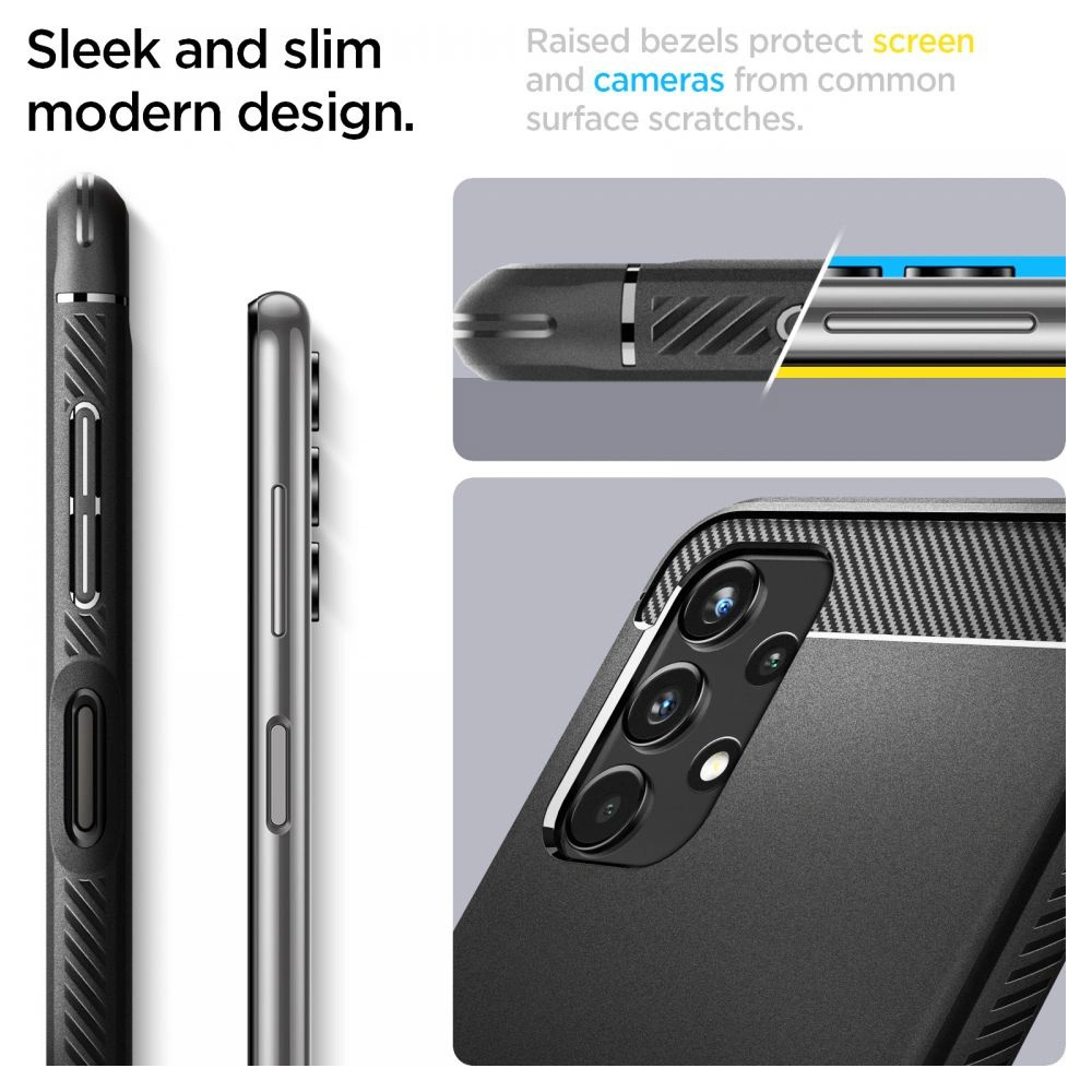 Etui Spigen Rugged Armor Samsung Galaxy A13 LTE Matte Black