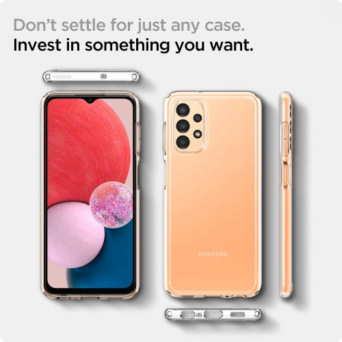Kup Etui Spigen Ultra Hybrid Samsung Galaxy A13 LTE Crystal Clear - SPN2194BLK - {ean13} - Sklep Home Screen