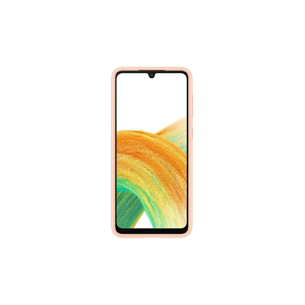 Etui Samsung Galaxy A33 5G EF-OA336TP brzoskwiniowy/peach Card Slot Cover