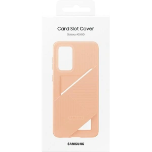 Etui Samsung Galaxy A33 5G EF-OA336TP broskvový/peach Card Slot Cover